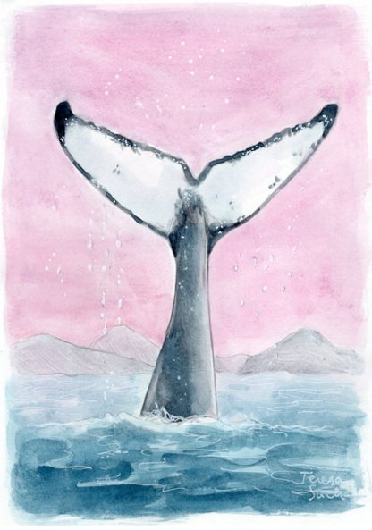 PRINT "Cua de balena"