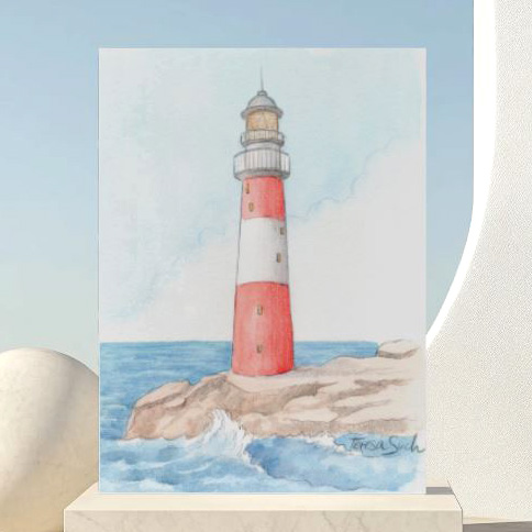 PRINT - Faro en calma