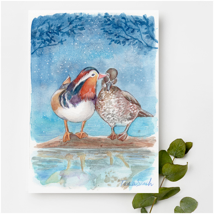 Patito mandarín PRINT A5